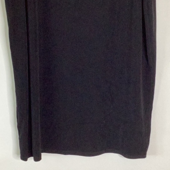Chico Traveler's Black Wrinkle Free Faux Wrap Skirt in Size 2 (12/14/L) - Picture 7 of 8